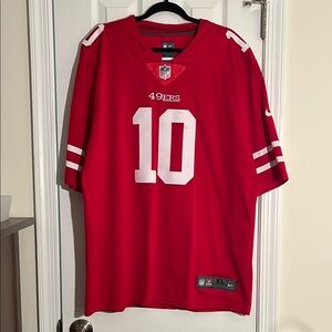 Nike 49ers Red Jersey